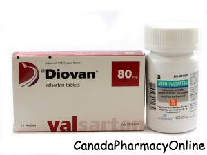 what type of blood pressure medication is diovan