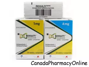 Rexulti 1 mg 28 tablets